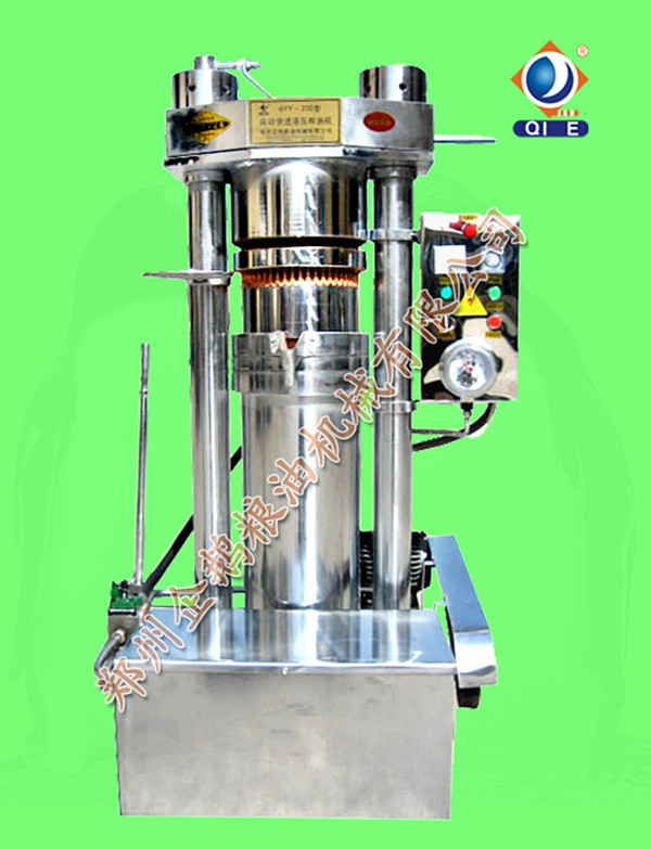 小型榨油机厂家分析液压榨油机工作原理(图1)