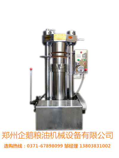 全自动小型液压榨油机设备(图1)
